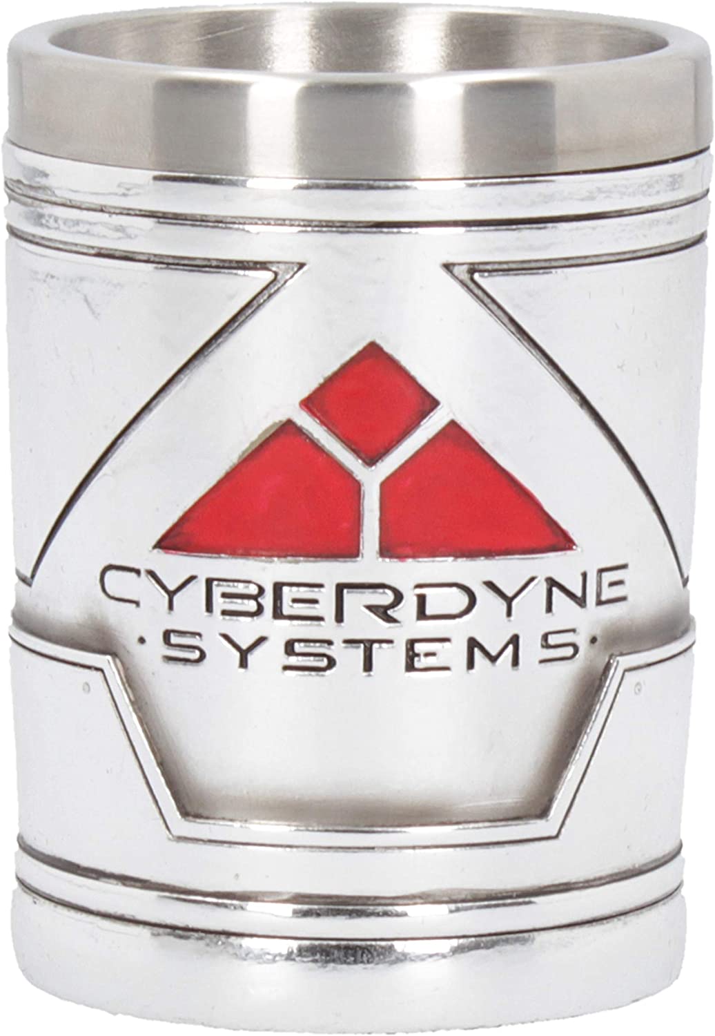 Nemesis Now B4722P9 Terminator 2 Cyberdyne Systems Robot Android Shot Glass 7cm,