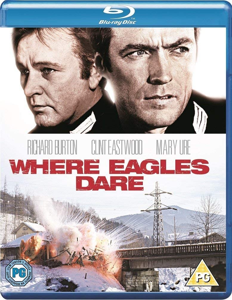 Where Eagles Dare - War/Action [Blu-ray]