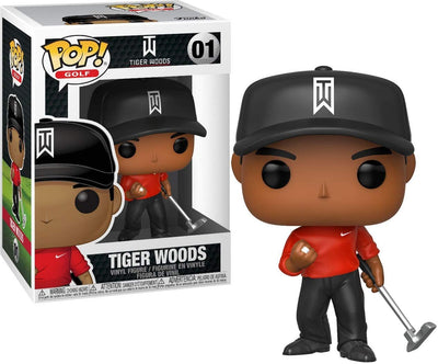 Tiger Woods (Red Shirt) Funko 44715 Pop! Vinyl #01