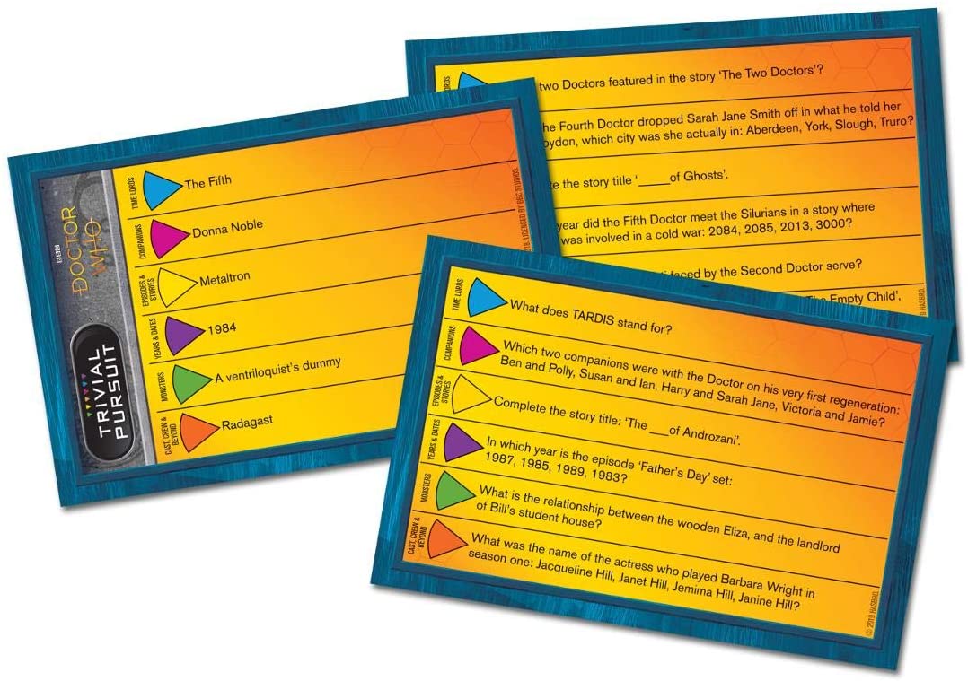 Jeu Doctor Who Trivial Pursuit Bitesize 3