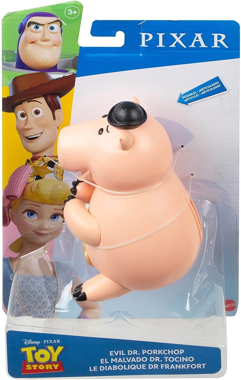 Disney Pixar Toy Story Action Figure Evil Doctor Porkchop Piggybank Toy Movie Character