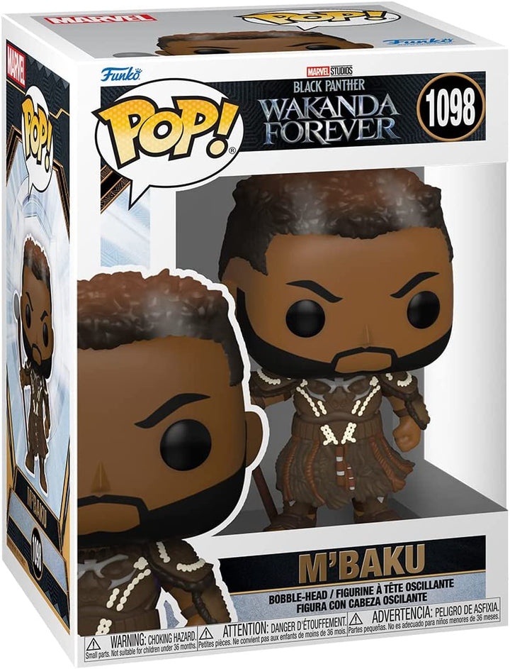 Marvel - Black Panther: Wakanda Forever - M'Baku Funko 63942 Pop! Vinyl #1098