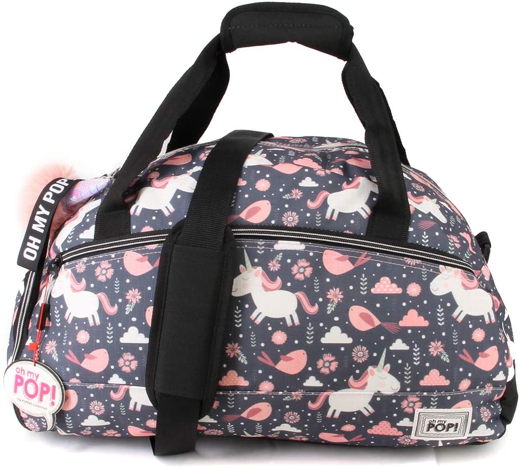Oh My Pop Oh My Pop! Fantasy-Uptown Sports Bag Sport Duffel, 51 cm, 33.5 liters, Multicolour