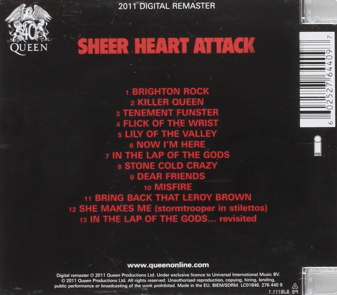 Sheer Heart Attack [2011] - Queen [Audio CD]