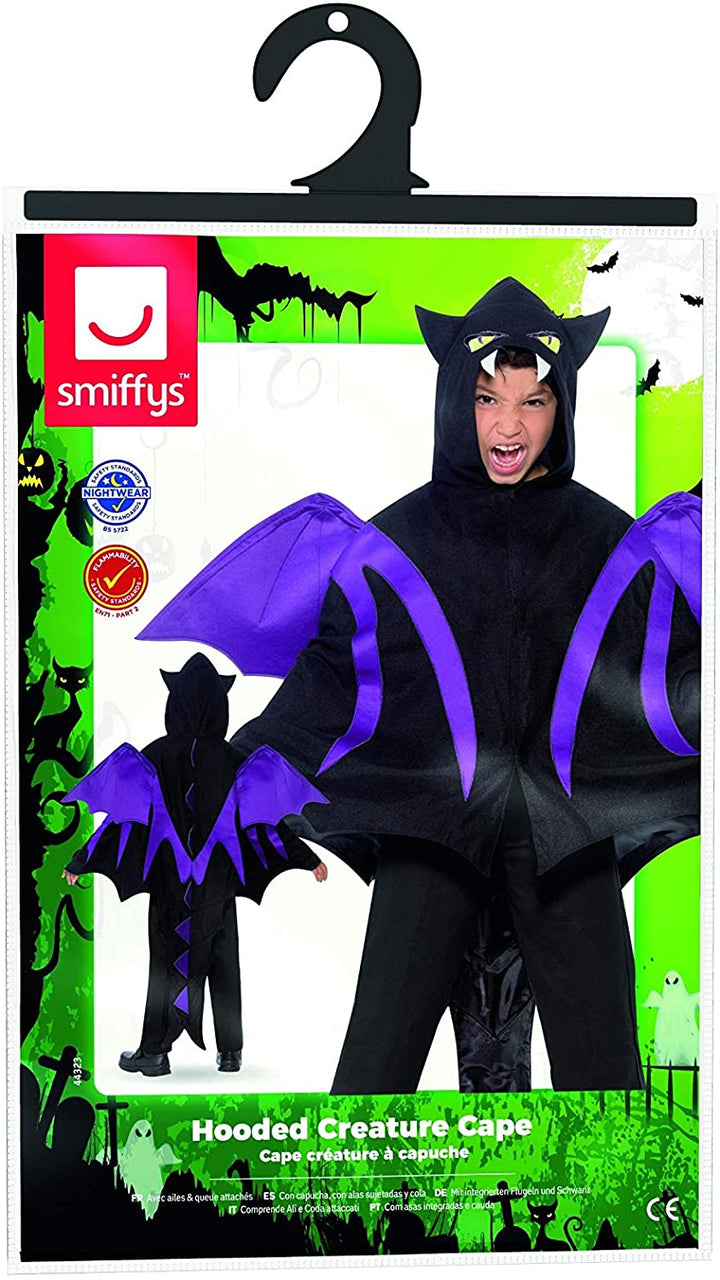 Smiffys Children's Creature Costume, Cape, Size:S-M, 44323