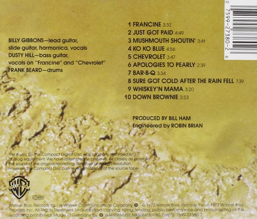 ZZ Top  - Rio Grande Mud [Audio CD]