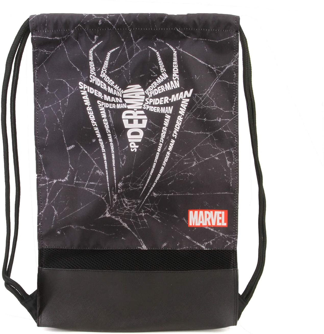 Karactermania Spiderman Web-Storm Drawstring Bag Drawstring Bag, 48 cm, Multicolour