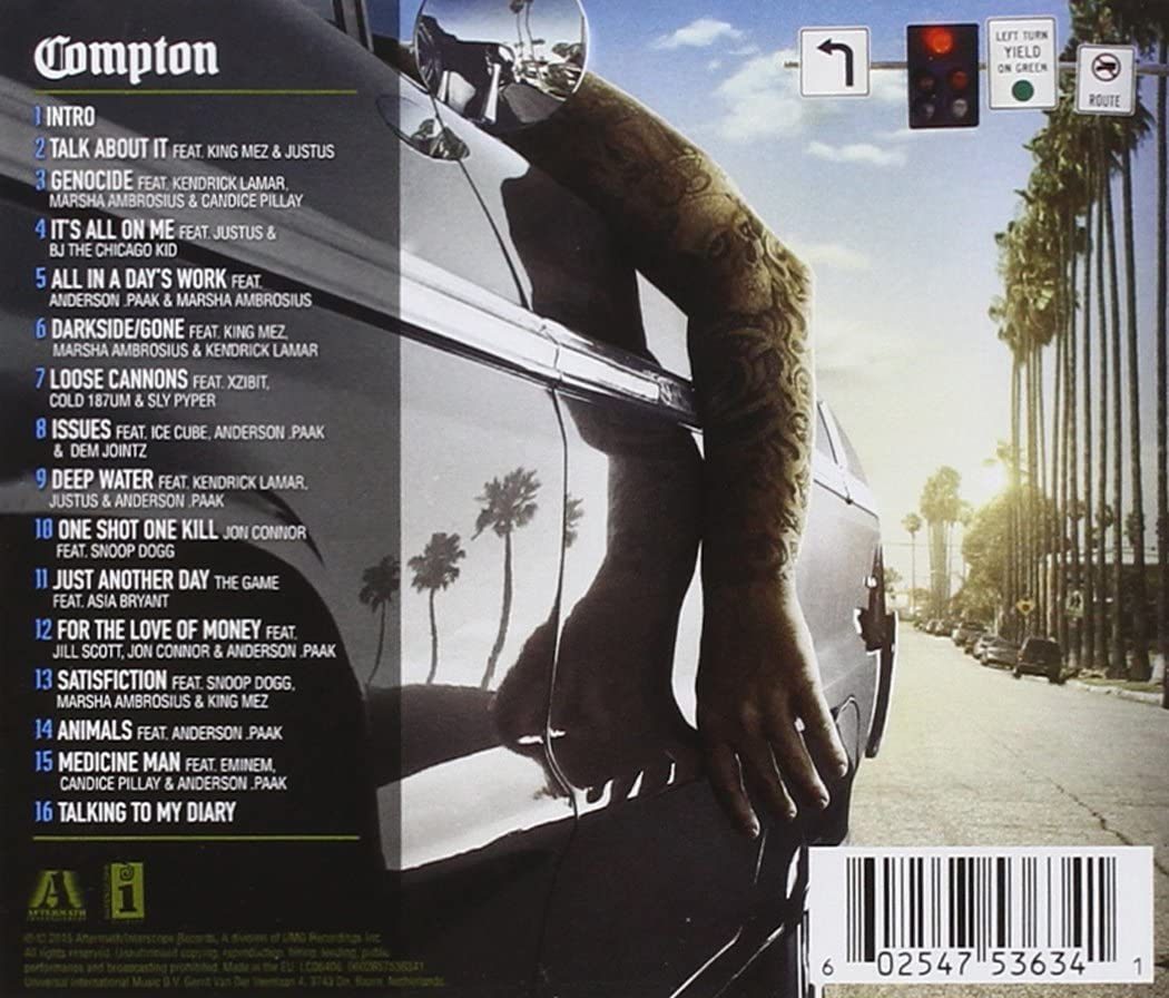 Comptonexplicit_lyrics - Dr. Dre  [Audio CD]