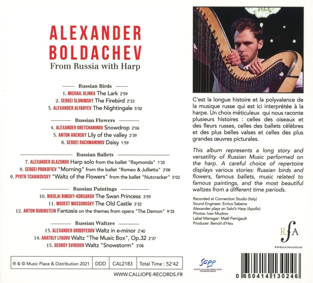 From Russia with Harp [Audio CD]