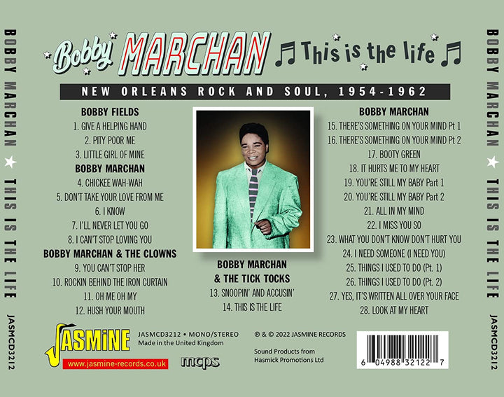 Bobby Marchan - This Is The Life - New Orleans Rock and Soul 1954-1962 [Audio CD]