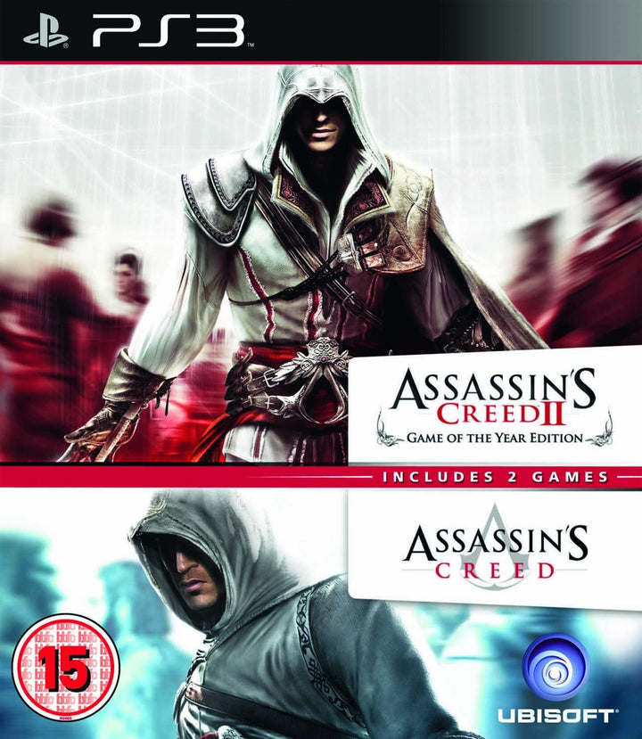 Assassin's Creed Double Pack (Includes Assassin's Creed + Assassin's Creed II GOTY Edition) PS3