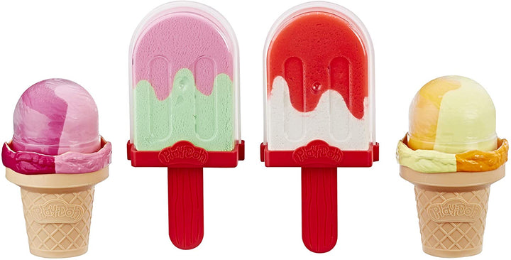 Play-Doh Ice Pops &#39;n Cones sur le thème du congélateur