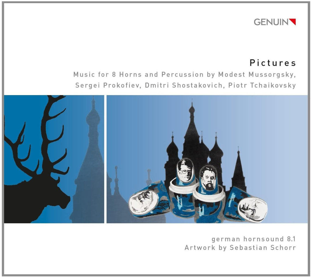 Pictures:Music For Horns [Simon Rössler; German Hornsound 8.1, Hannes Krämer] [GENUIN: GEN15340] [Audio CD]