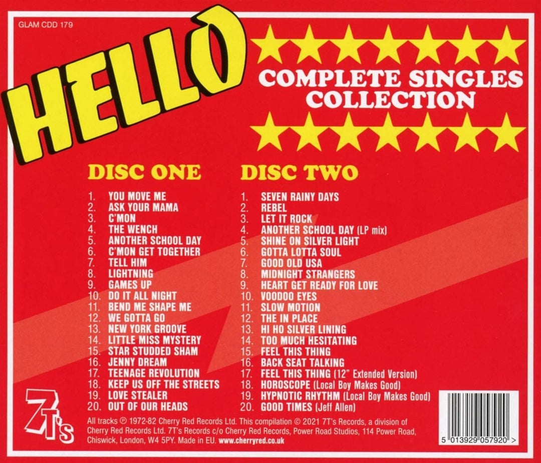 Hello - Complete Singles Collection [Audio CD]
