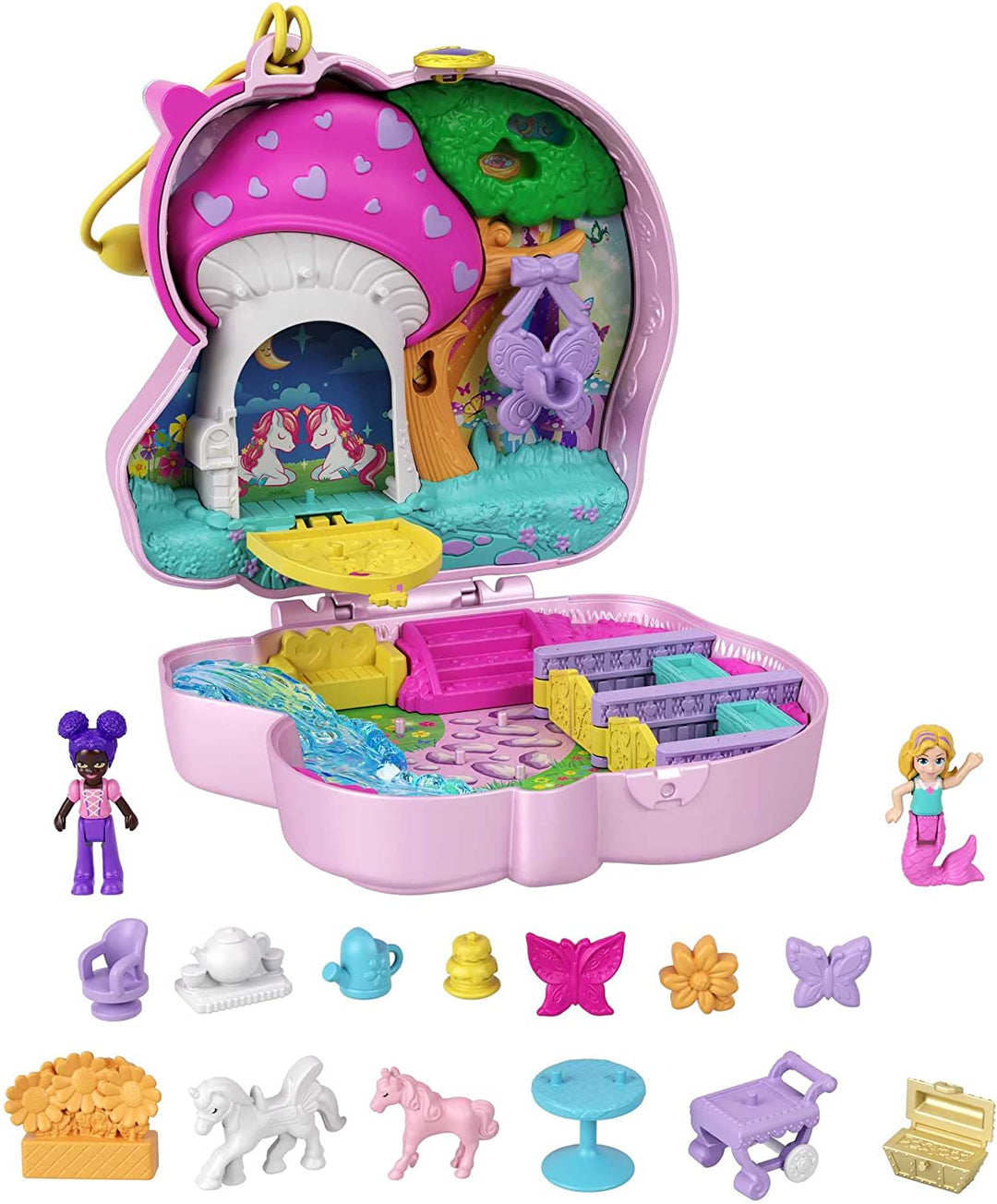 Polly Pocket Unicorn Forest Compact