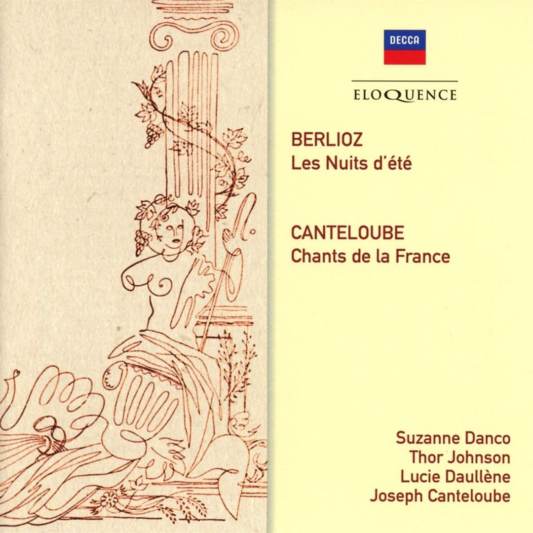 Lucie Daullene; Joseph Canteloube; Suzanne Danco - Berlioz: Le Nuits D'ete; Canteloube: Chants De La France [Audio CD]