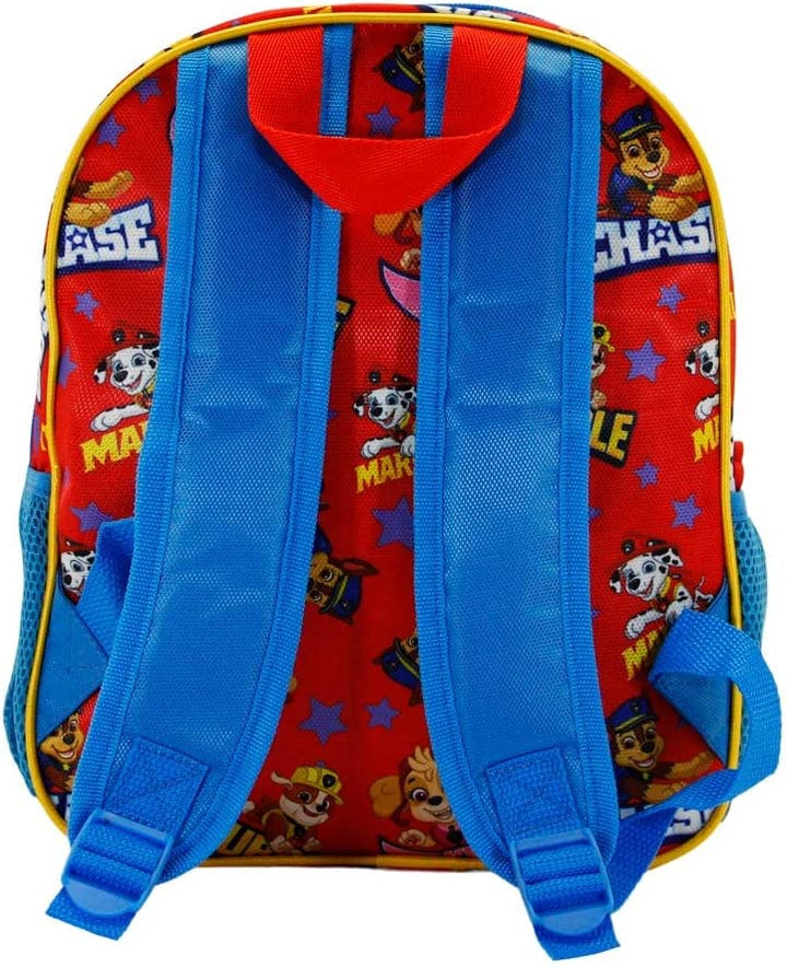 Paw Patrol Guys-Basic Backpack, Red
