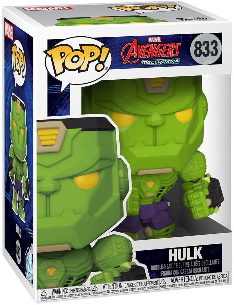 Marvel Avengers Hulk Funko 55237 Pop! Vinyl #833