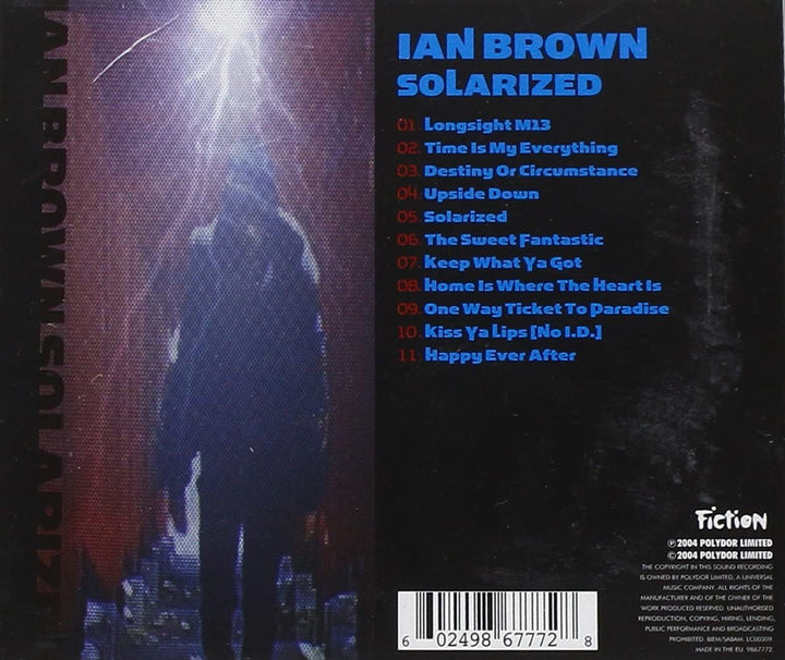 Ian Brown - Solarized [Audio CD]
