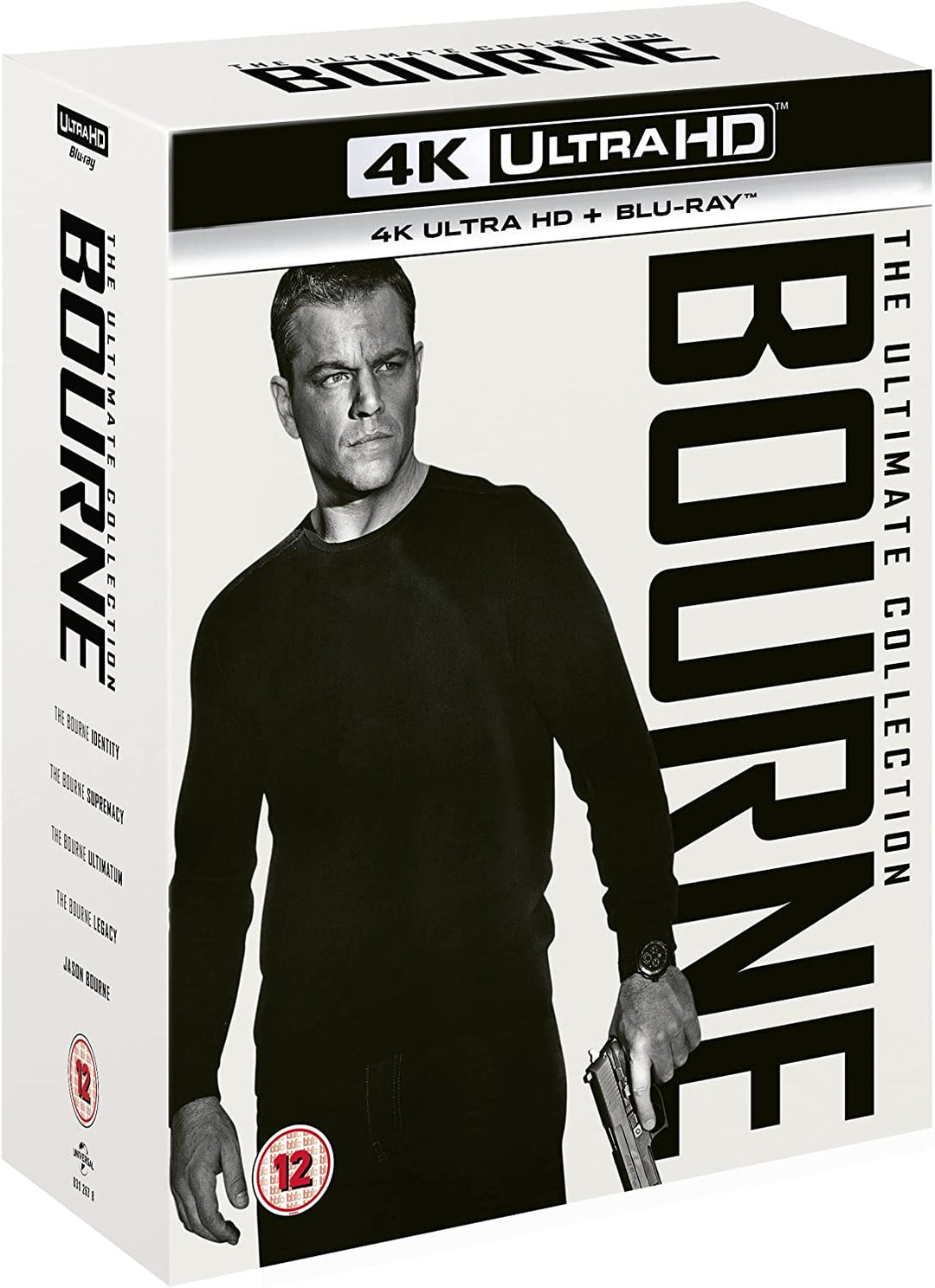 Bourne 4K Collection - Action/Thriller [Blu-ray]