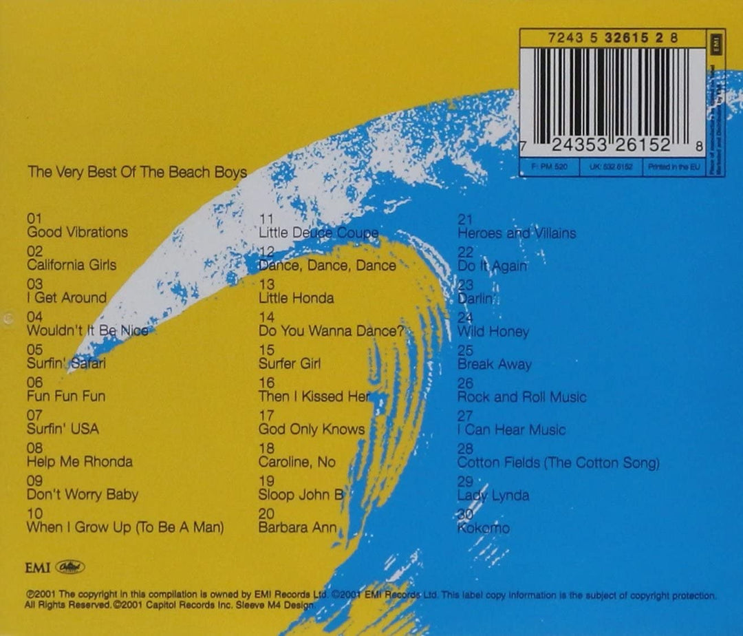 The Very Best Of The Beach Boys - The Beach Boys [Audio CD]