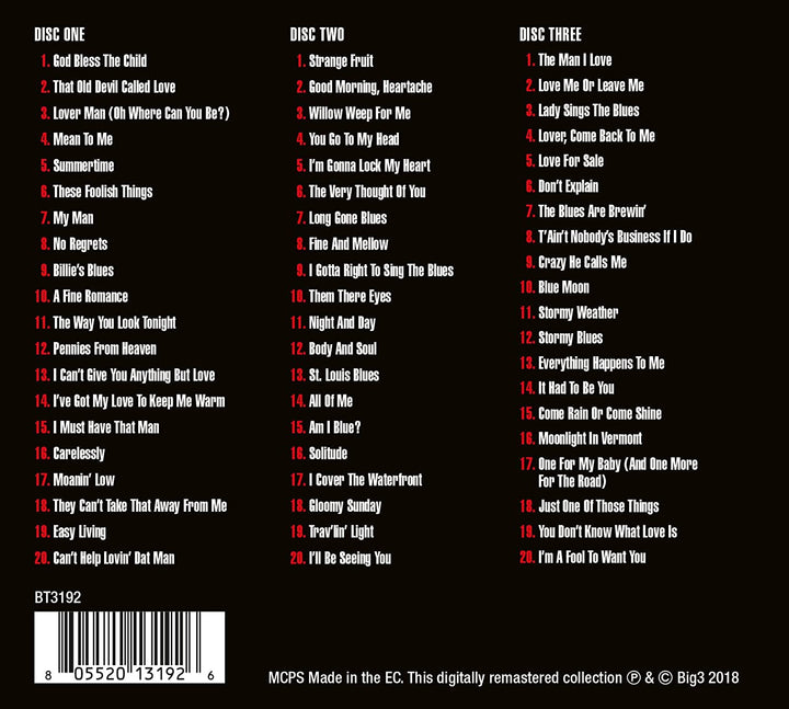 Billie Holiday - 60 Essential Recordings [Audio CD]