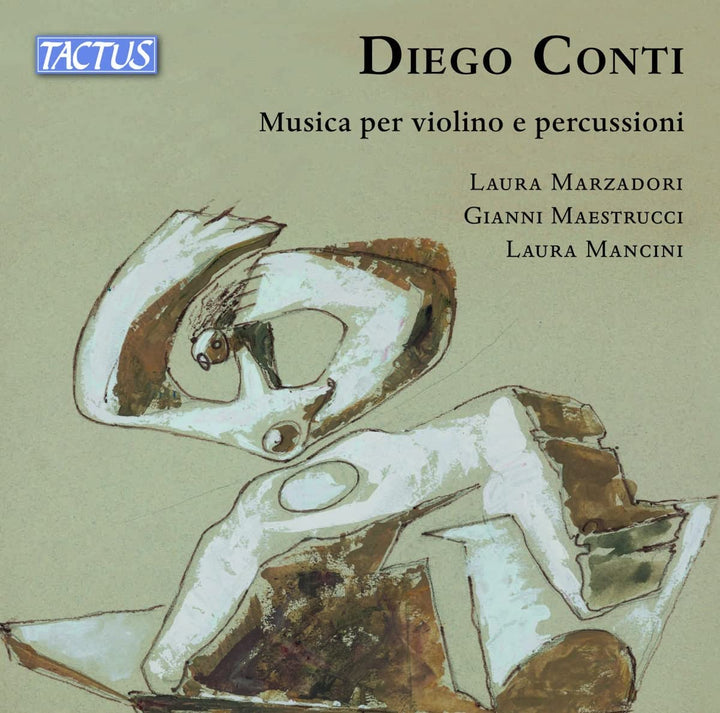 Laura Marzadori - Conti: Musica per violino e percussioni [Laura Marzadori; Laura Mancini; Gianni [Audio CD]