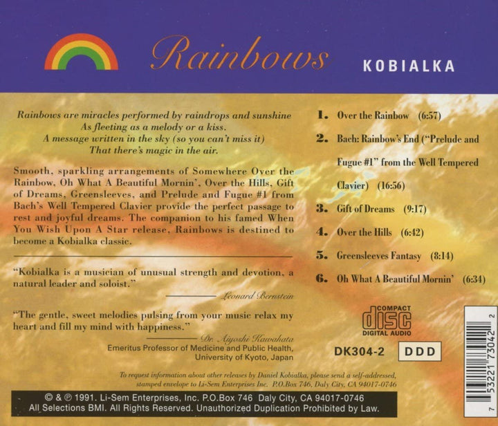 Daniel Kobialka - Rainbows [Audio CD]