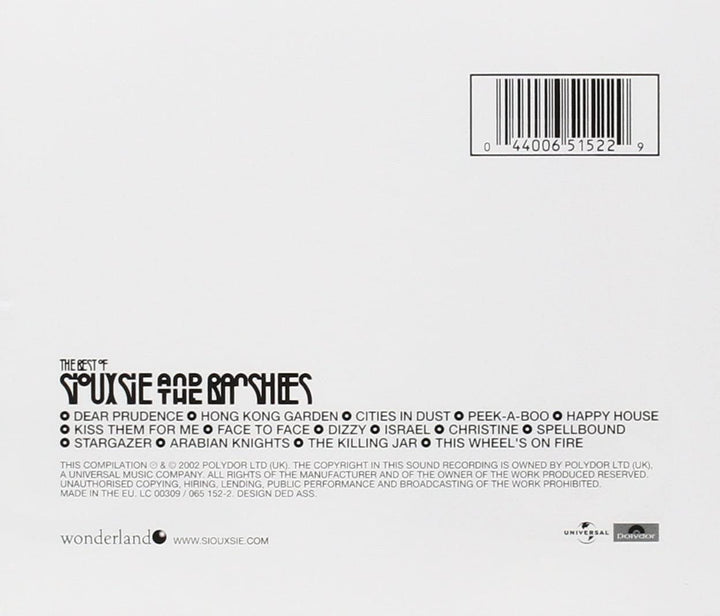 The Best Of Siouxsie And The Banshees - Siouxsie & The Banshees [Audio CD]
