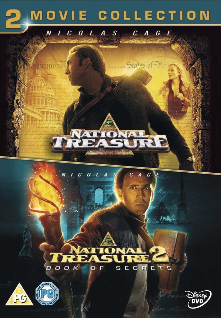 National Treasure 1&2 - Action/Adventure [DVD]