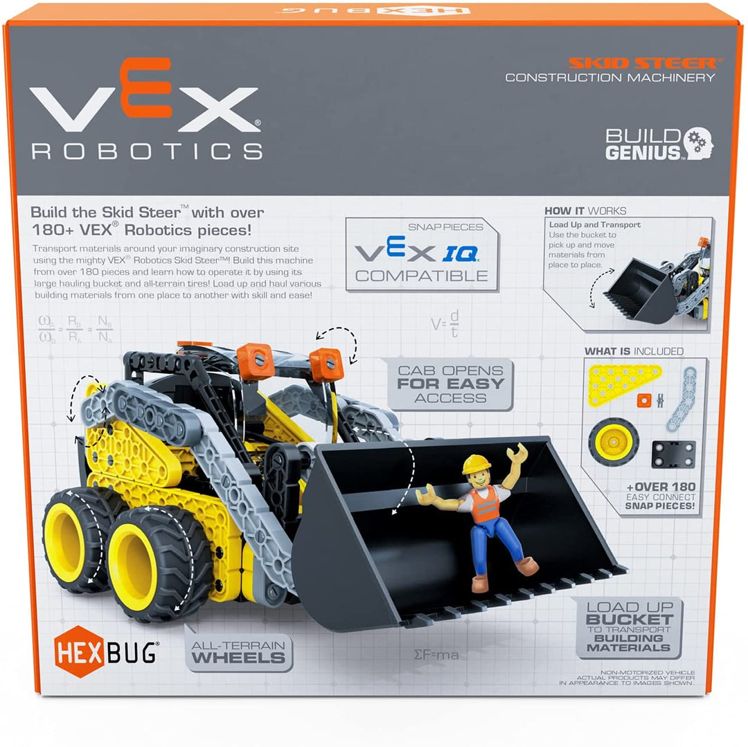 HEXBUG VEX Robotics Steam Roller, Buildable Construction Toy, Gift For Boys and