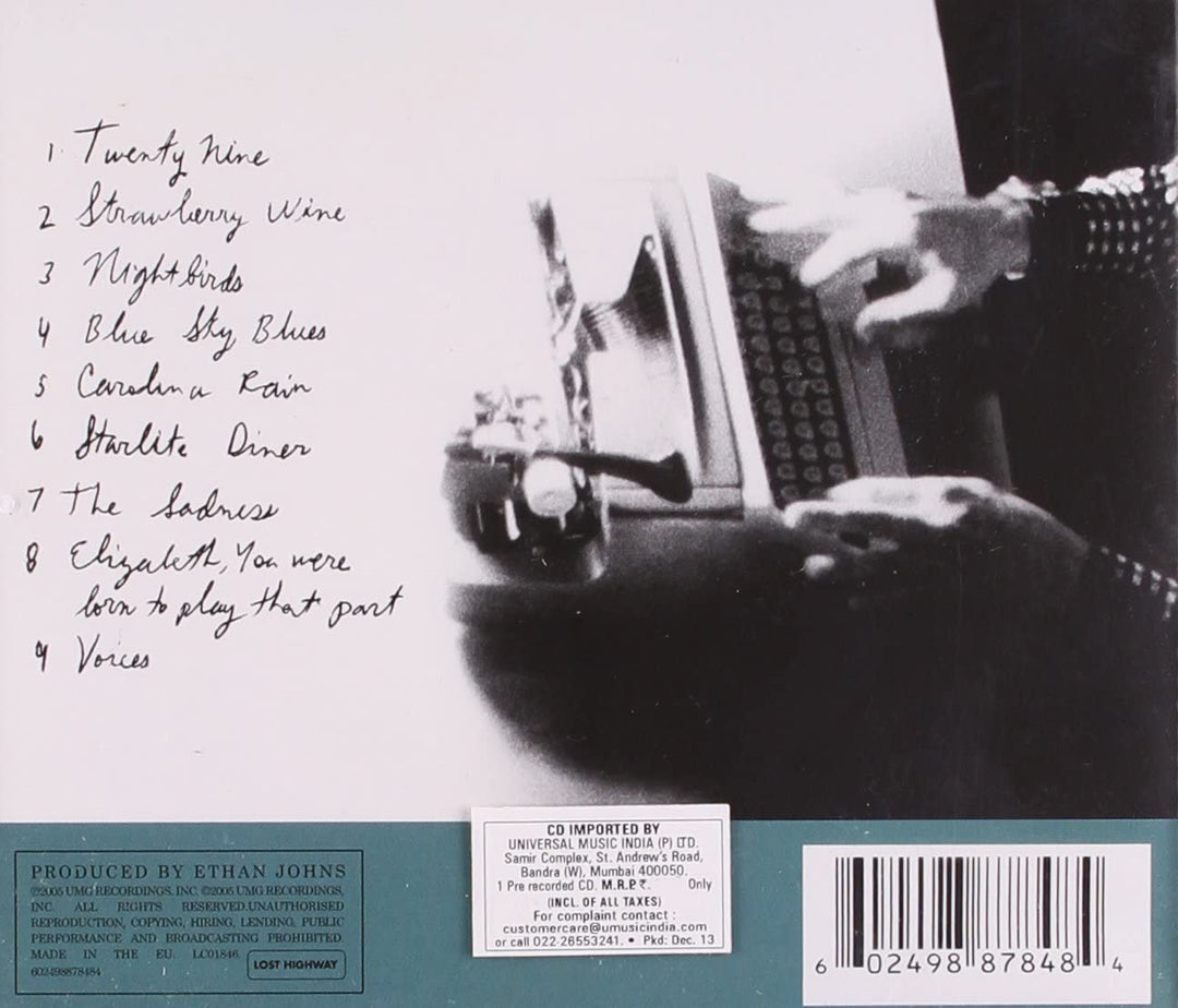Ryan Adams - 29 [Audio CD]