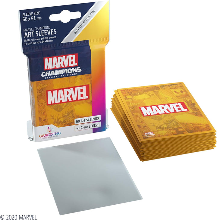 Fantasy Flight Games - Marvel Champions: Official Sleeves: Captain America - Car