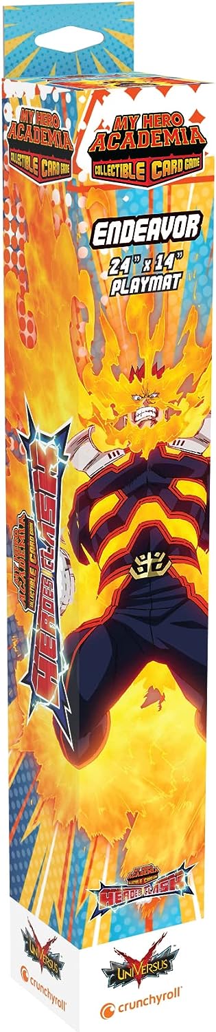 Jasco Games | My Hero Academia CCG: Endeavor Play Mat | Accessory