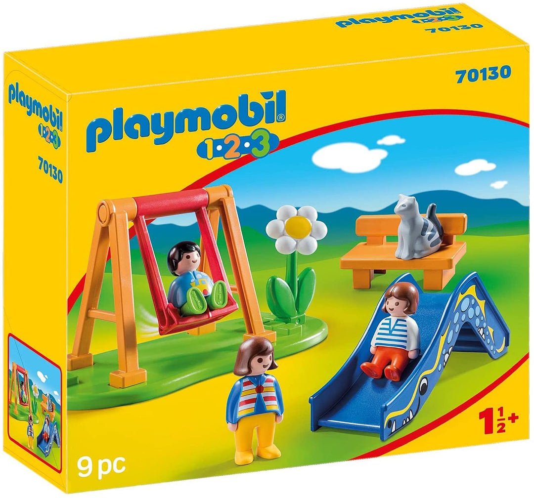 Playmobil 1.2.3 70130 Aire de jeux pour enfants, pour les enfants de 1,5 à 4 ans