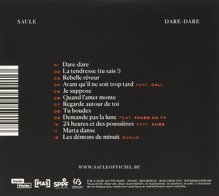 Saul - Dare-Dare [Audio CD]