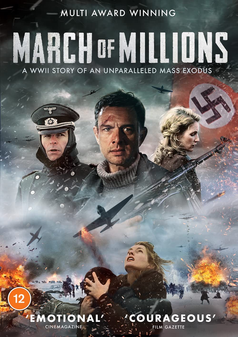 March of Millions - A WWII story of an unparalleled mass exodus (Multi Award Win - War/Action [DVD]
