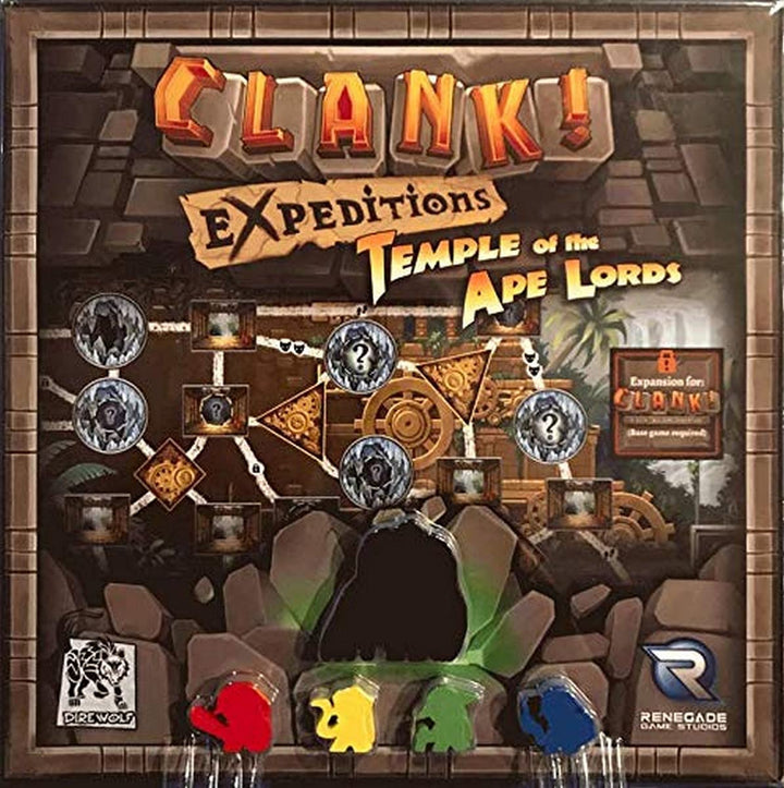 Dire Wolf Digital RGS02044 Clank Expeditions: Temple of The Ape Lords, Mixed Colours