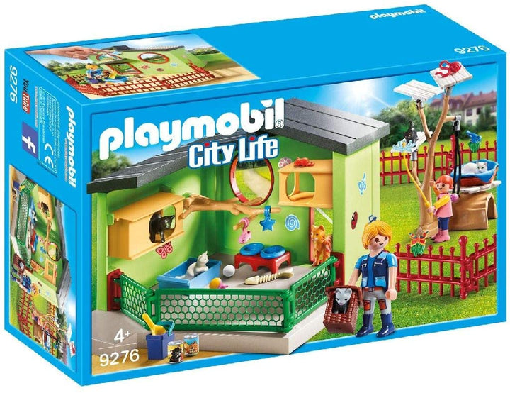 Playmobil 9276 City Life Purrfect Stay Cat Boarding For Children Ages 4+