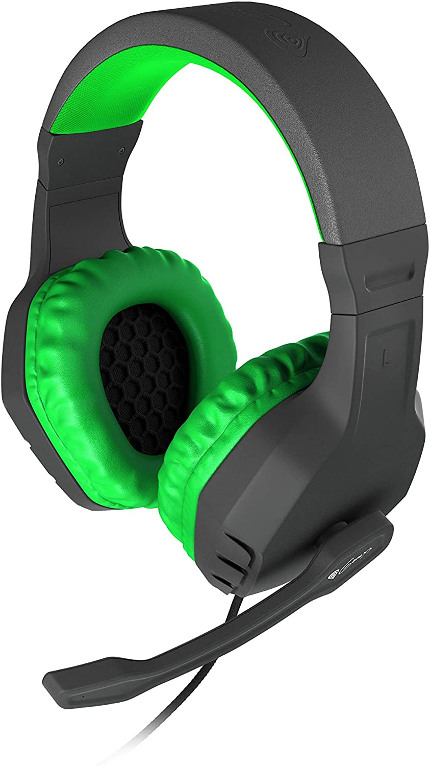 Genesis Argon Green 200 Gaming Headset with Microphone Mini Jack 3.5 Mm X2 PC