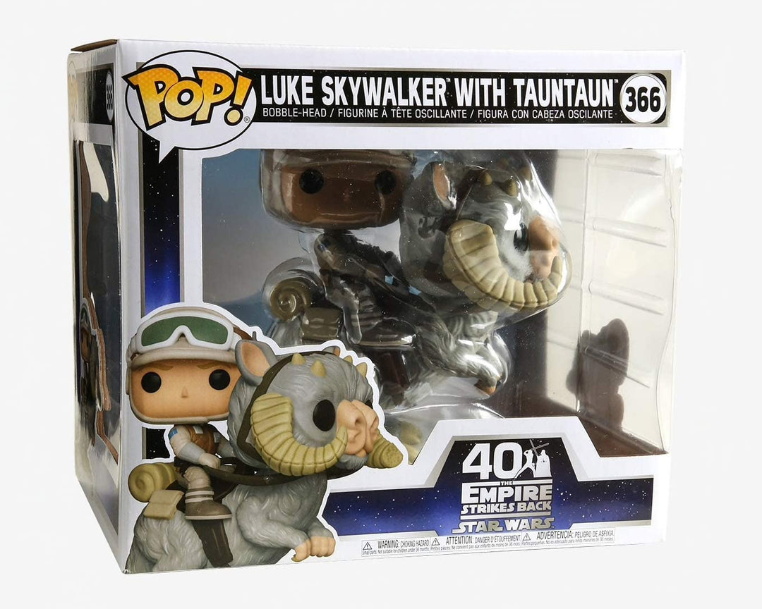 40 The Empire Strikes Back Star Wars Luke Skywalker With Tauntaun Funko 46764 Pop! Vinyl #366