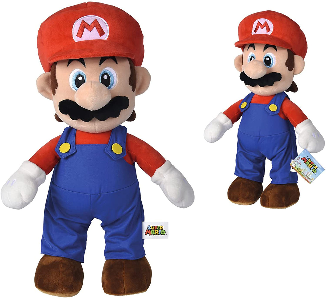 Smoby 109231013 Plüschfigur Super XL Mario 50CM Soft Toy, Multi