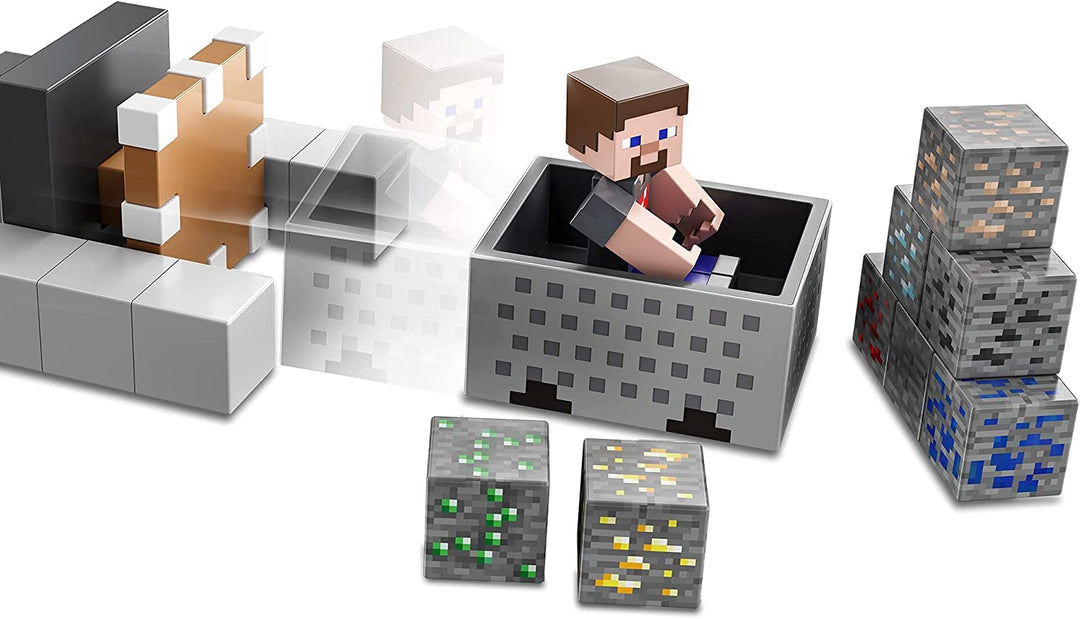 Minecraft Minecart Mayhem Playset