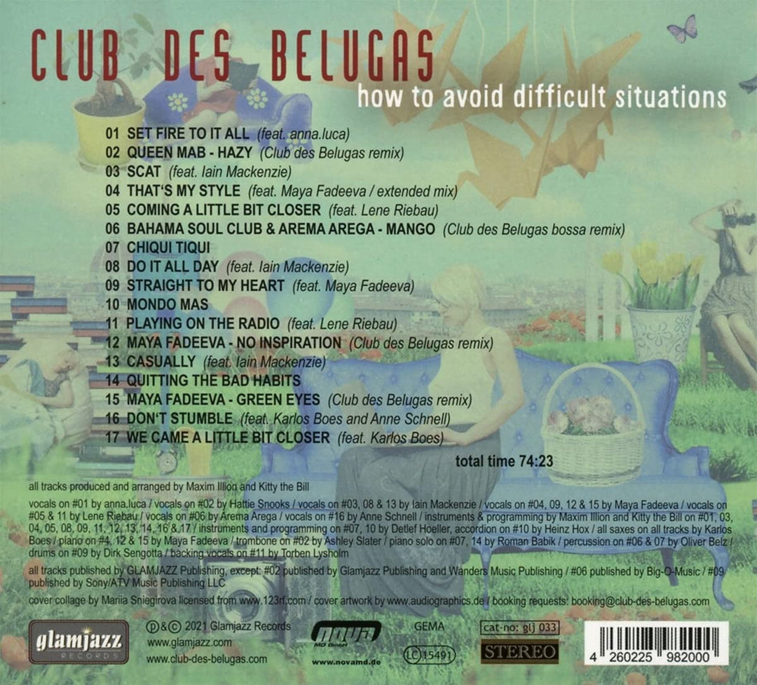 Club Des Belugas - How To Avoid Difficult Situations [Audio CD]