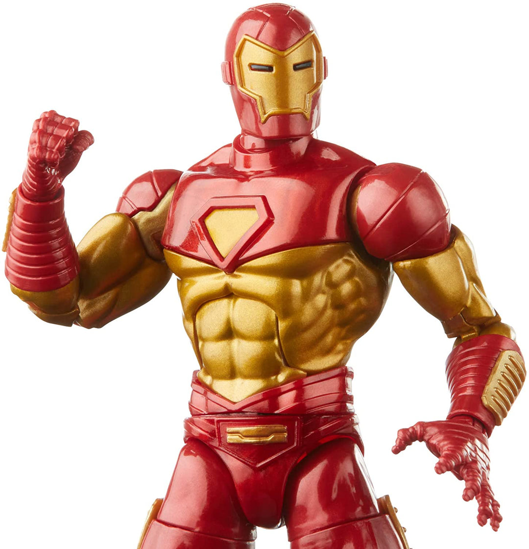 Hasbro Marvel Legends Series 6-inch Modular Iron Man Action Figure Toy, Includes 4 Accessories and 1 Build-A-Figure Part, Premium Design and Articulation Multicolor, F0355 Multicolor, F0355