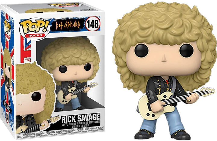 Def Leppard Rick Savage Funko 40126 Pop! Vinyl #148