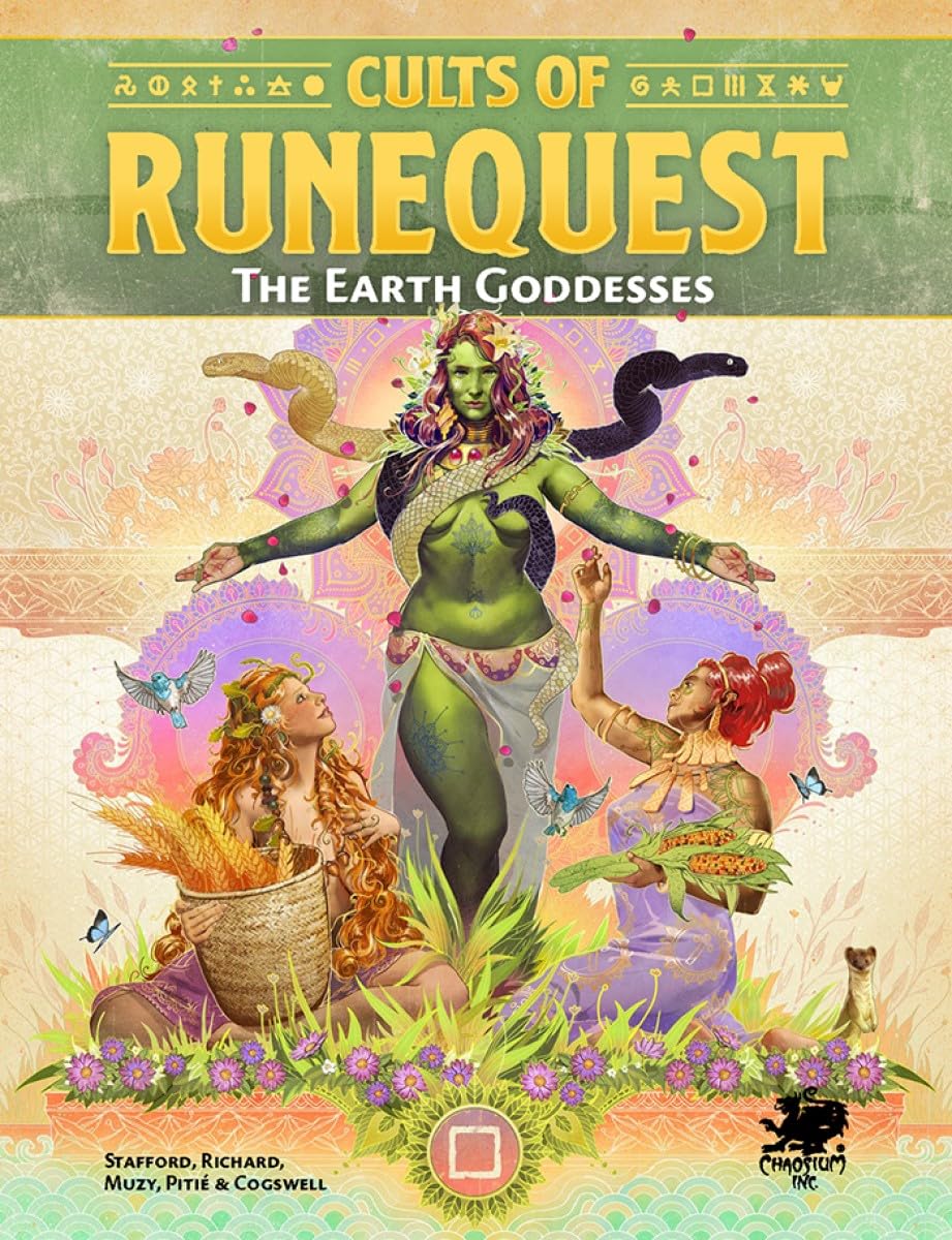 Cults of RuneQuest: The Earth Goddesses [Paperback]