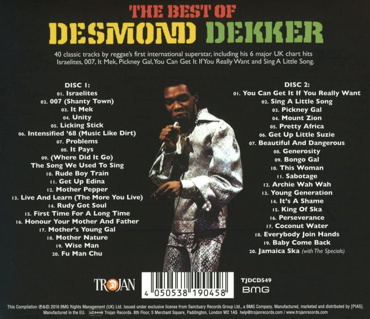 The Best of Desmond Dekker - Desmond Dekker [Audio CD]