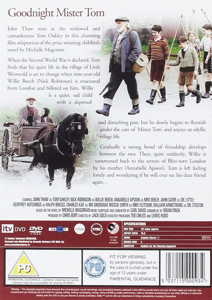 Goodnight Mister Tom [1998] - Drama/Adaptation [DVD]