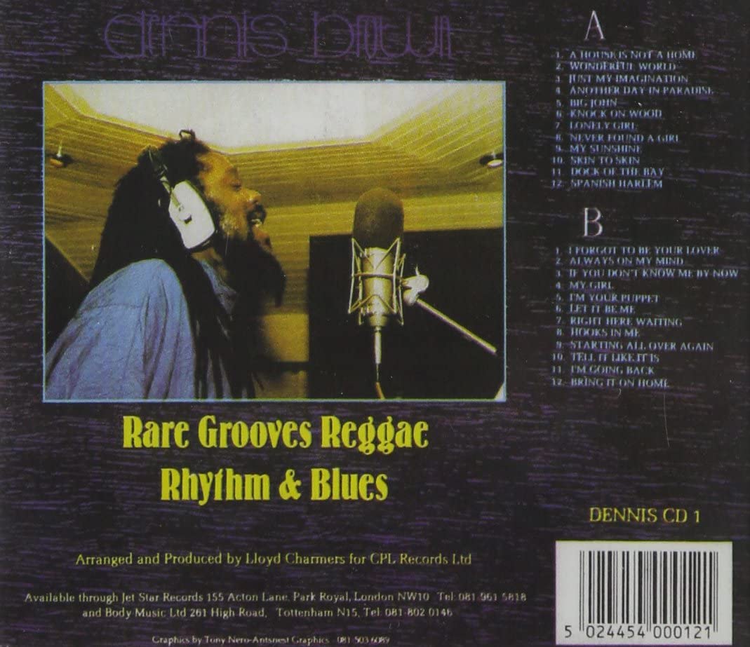 Dennis Brown  - Rare Grooves Reggae Rhythm & Blues [Audio CD]